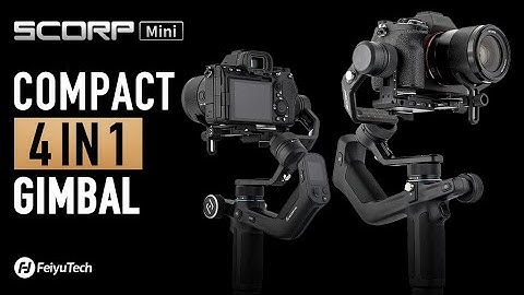 A Kickstarter Project We Love: Feiyu Scorp Mini: 4-In-1 Gimbal To Meet All Your Needs