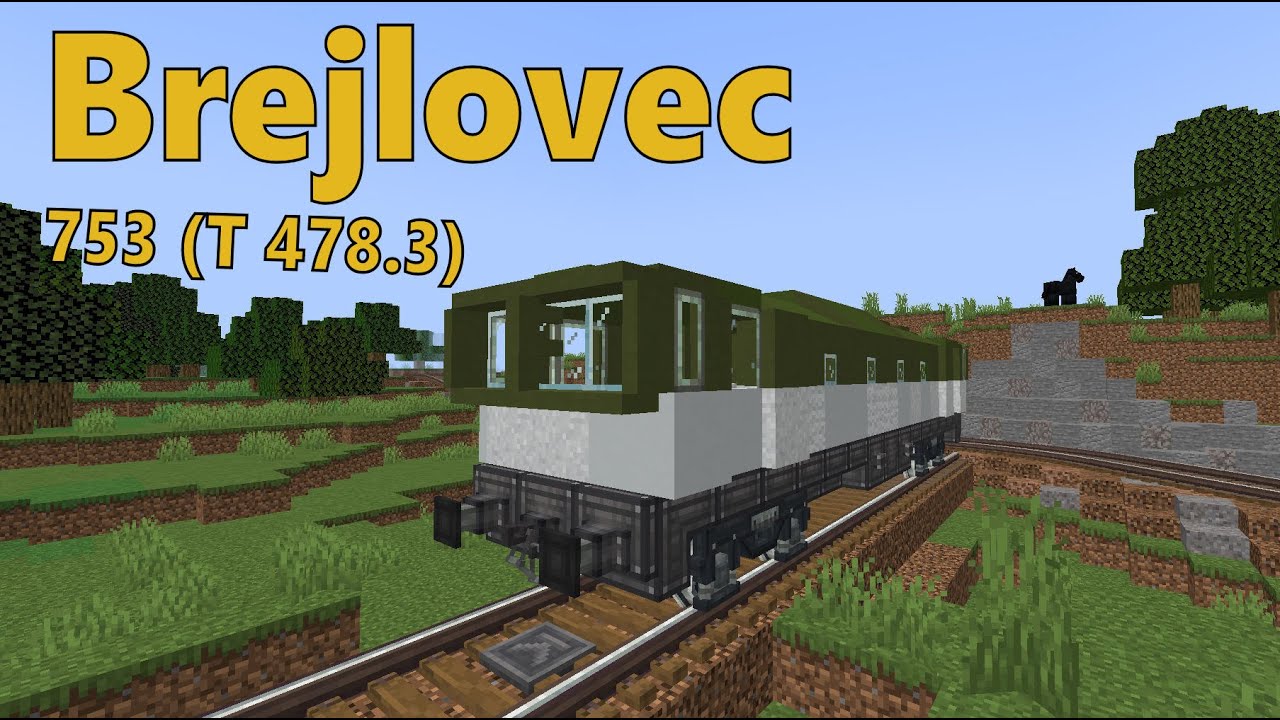 Lokomotiva Brejlovec 753 (T 478.3) - tutorial - minecraft create mod