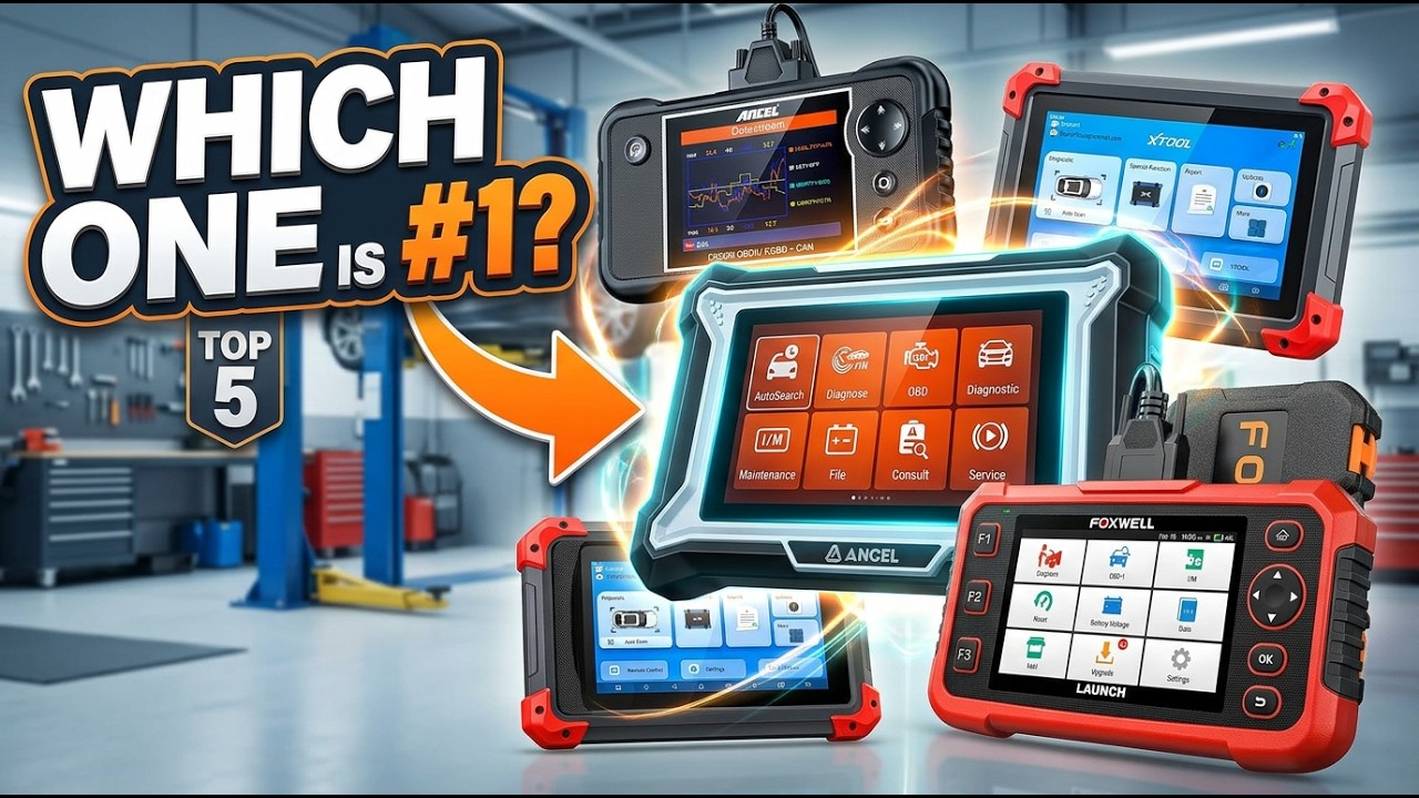 Top 5 Best OBD2 Scanners 2026 | Professional Car Diagnostic Tools for ...