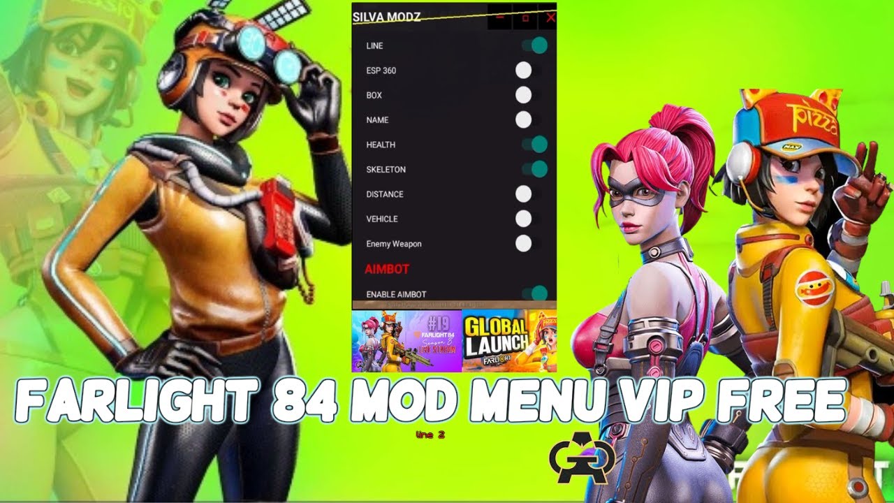 Farlight 84 mod menu || new update mod menu 14.4 Paid mod Free - YouTube