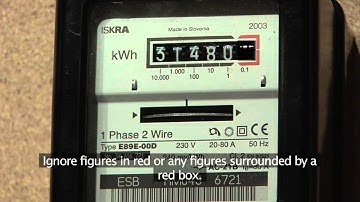Reading a 24Hr Revolving Disc Meter