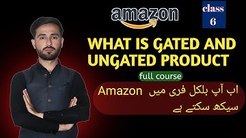 What is Amazon  gated and ungated category