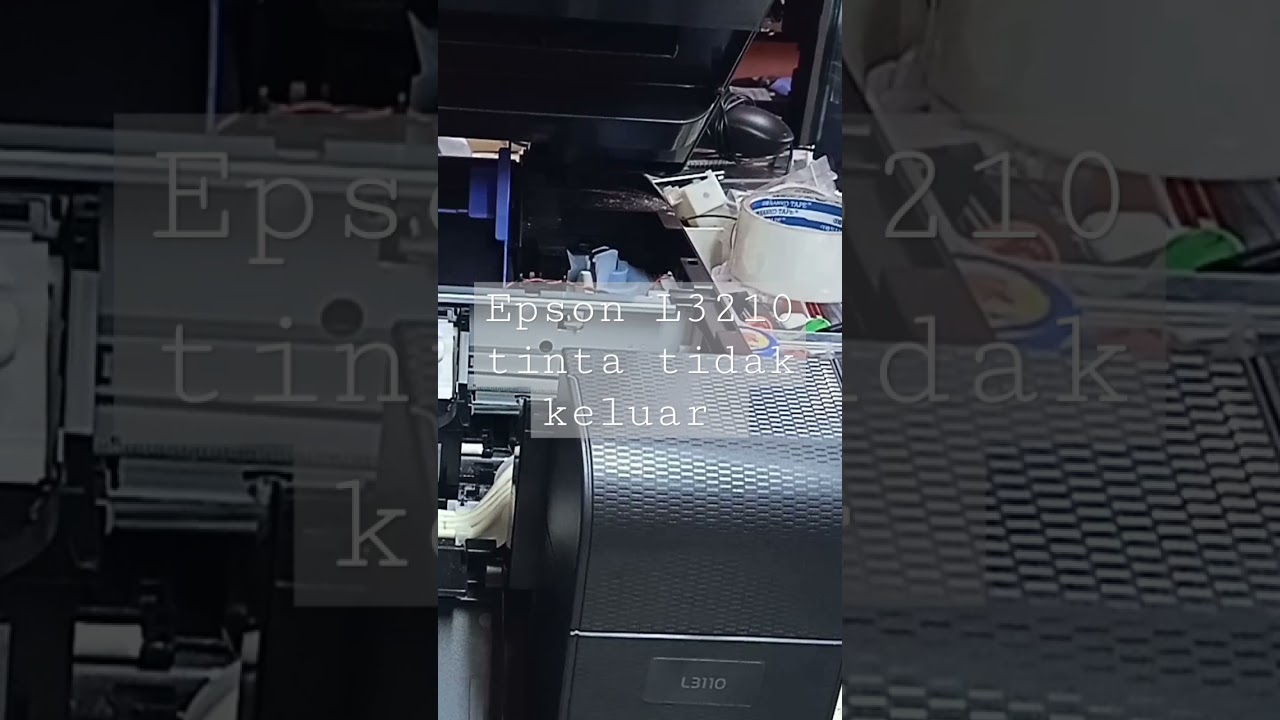 printer Epson warna merah tidak keluar caranya mudah video lengkap cek