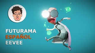 Blender lowpoly Futurama
