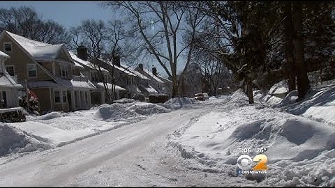 Many Towns Struggle To Keep Up With Snow Removal