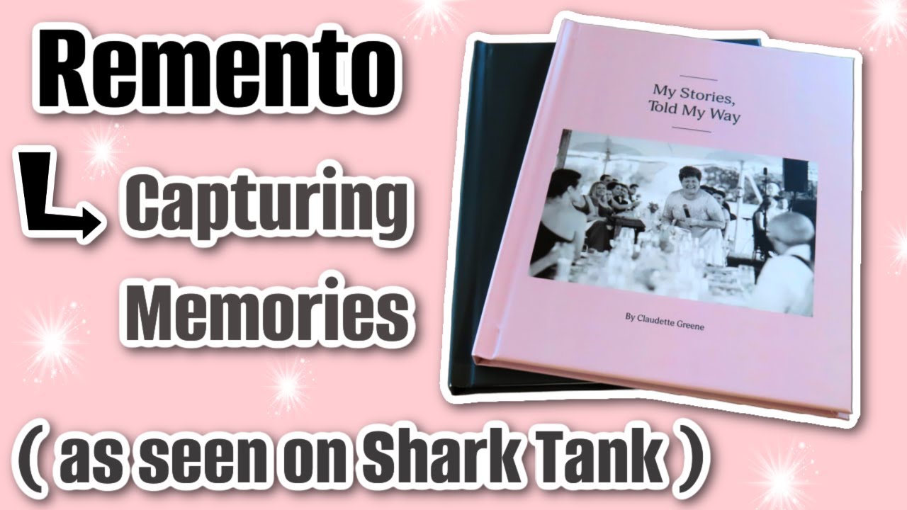 Remento (as seen on Shark Tank) - Reviewing a Modern Day Photo Book (with live video storytelling!)