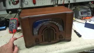 How to Capacitively couple antenna to a tube radio.