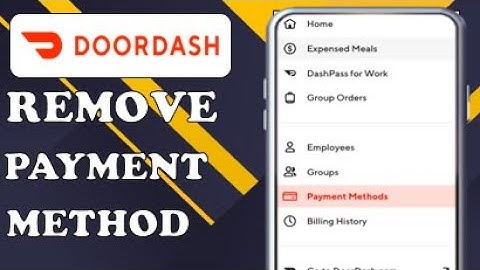 HOW TO REMOVE PAYMENT METHOD ON DOORDASH (2025)