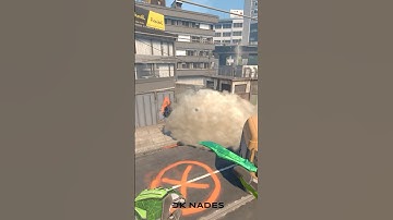 Smoke on the trash on Overpass💨 #cs2 #csgo