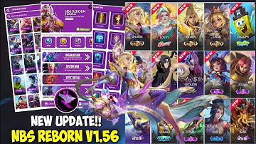 UPDATE APK SCRIPT SKIN MLBB 2025 NO BAN | NBS REBORN V1.56 UNLOCK ALL SKIN (NO PASSWORD)
