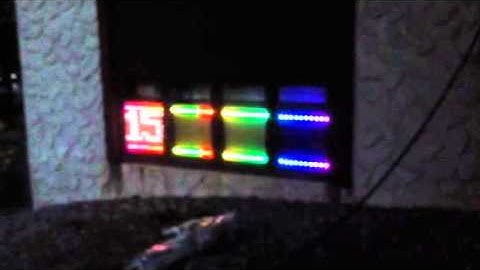 LED sign project 400 LEDs, Raspberry Pi