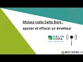 Moteur RADIO Delta Dore Comment Ajouter Et Effacer Un émetteur Moteur TYMOOV 