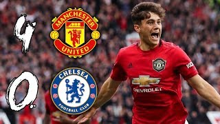 Man united's 4-0 win over chelsea was a dream premier league start for
solskjaer. maguire, wan-bissaka and james made their utd debuts in
what bril...