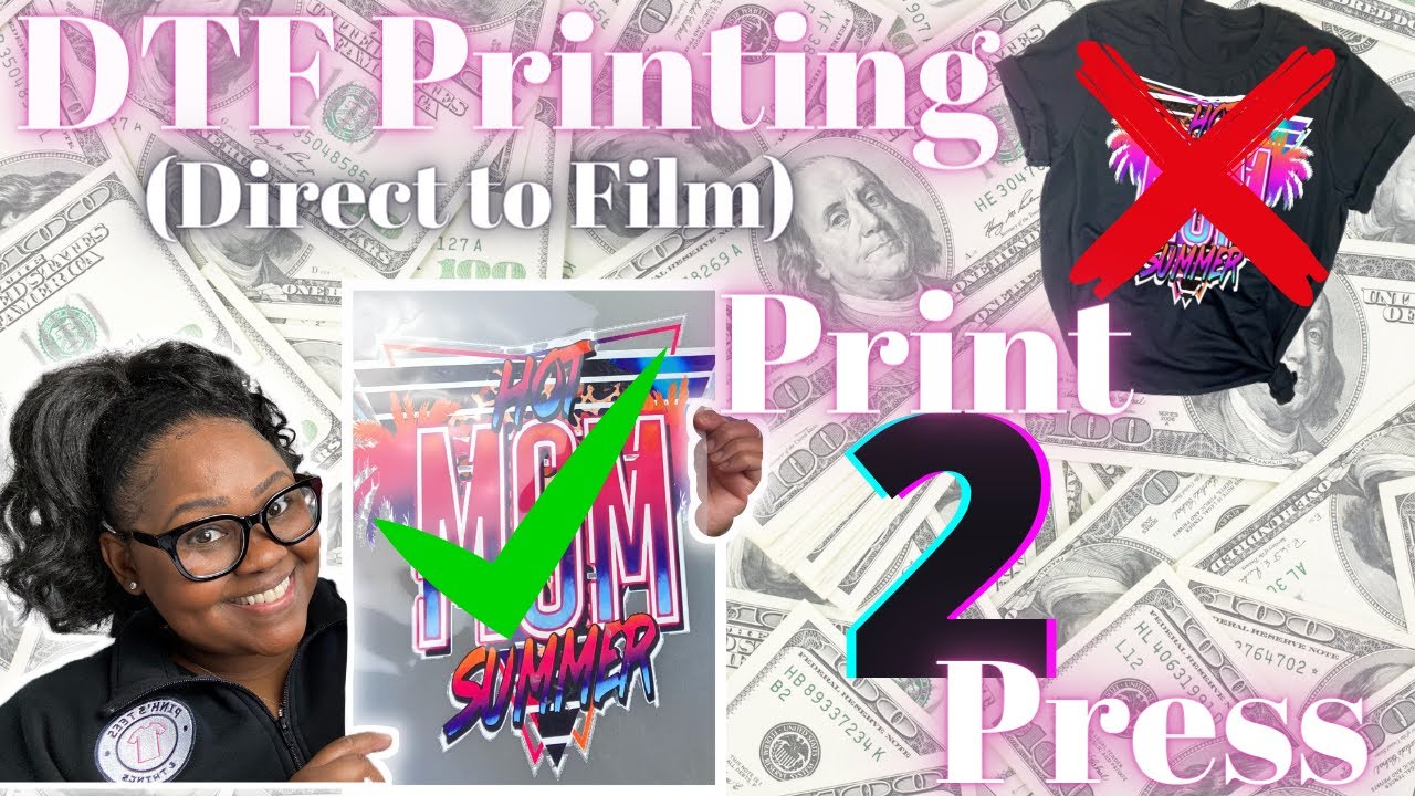 How To Heat Press DTF (Direct to Film) Transfers on T-Shirts Step by S –  Transfer Superstars