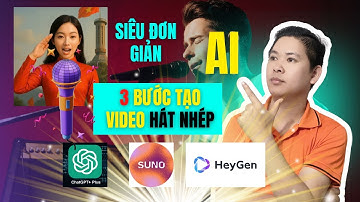 Hướng Dẫn Tạo Video Hát Nhép - Tự Sáng Tác Bài Hát - Bằng 2 Công Cụ AI Siêu Đơn Giản Và Nhanh Chóng.