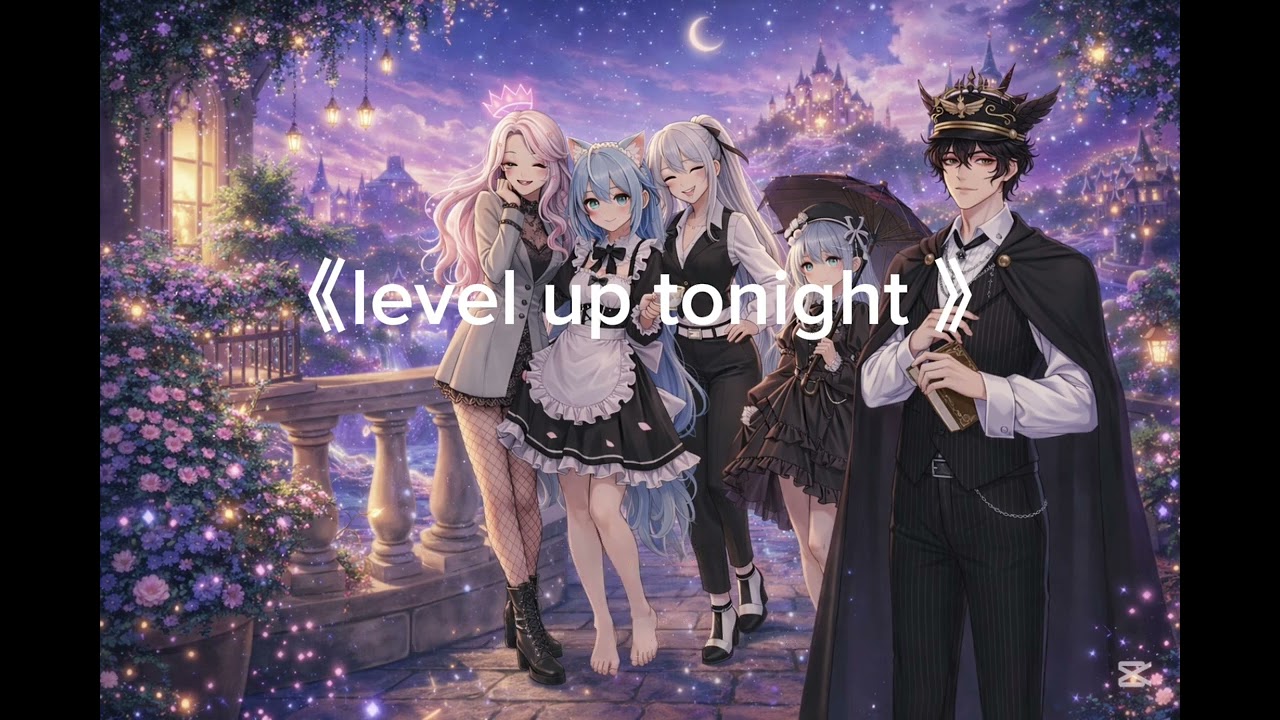 《level up tonight 》是我寫的歌詞但音樂是AI生成的然後這背景你發現到了什麼嗎？