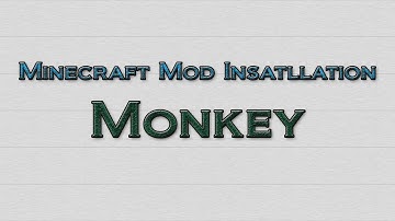 Minecraft 1.3.2 - How to install Monkey Mod (OUTDATED)