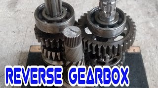 Gearbox Maju Mundur // Cara Kerja Gearbox Maju Mundur Untuk Projects Gokart