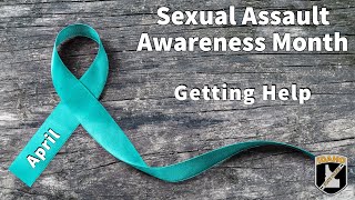 Sexual Assault Awareness Month: Getting Help