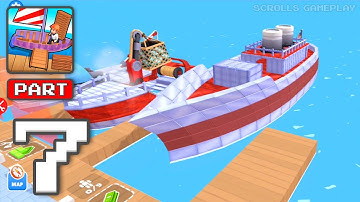 Ship Craft - Gameplay Walkthrough Part 7 - Creating My Maritime Masterpiece (iOS, Android)