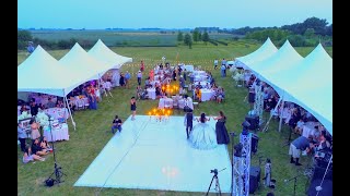 Beautiful outdoor Quinceañera! Andrea&#39;s XV | Drone video