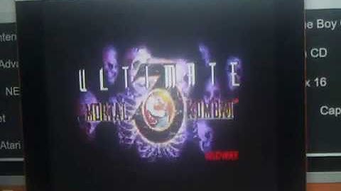 Ultimate Mortal Kombat 3 Intro Sega Genesis.