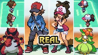 Pokémon Black 2 \& White 2 : Secret Superboss Hilbert and Hilda Battle (Real)