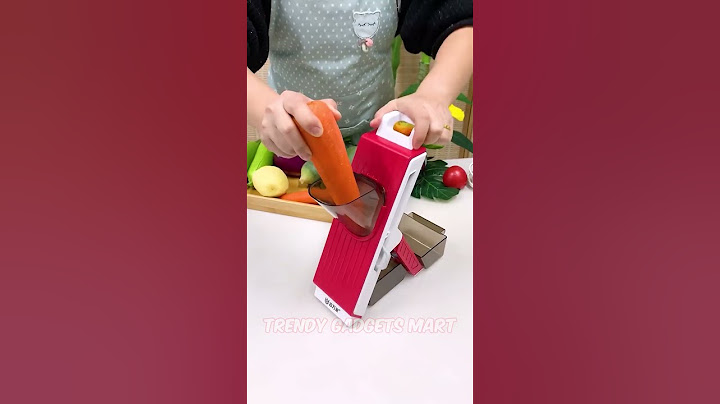 Multipurpose Mandoline Slicer Dicer | Hand Press Vegetable Chopper for Kitchen 🧅🥗🥕2