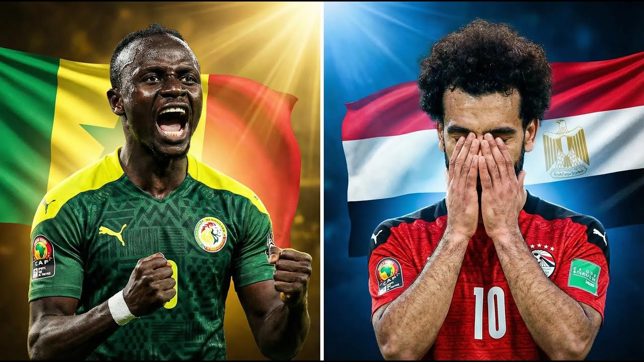 SENEGAL VS  Égypte 