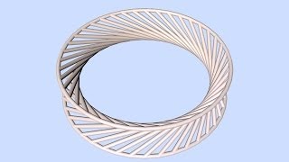 Hyperboloid Structure Bracelet