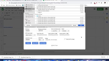 How to insert your logo, image into QR Code using Bulk Barcode QR Code Generator for Google Sheet