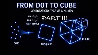 Python Graphics Tutorial | Part III: 3D Grid Cube🚀