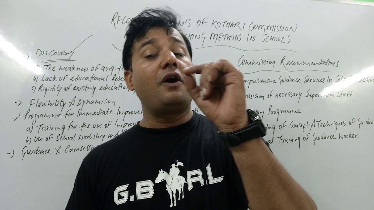 recommendations-of-kothari-commission-regarding-teaching-methods-in