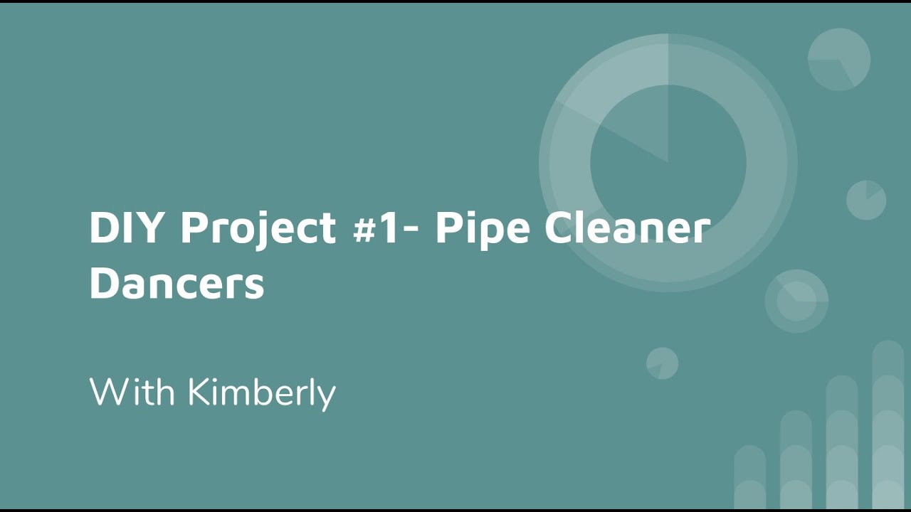 DIY 1 Pipe Cleaner Dancers YouTube