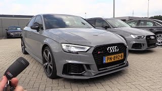 Inside The Audi Rs3 Sedan 2018 Sound In Depth Review Interior Exterior