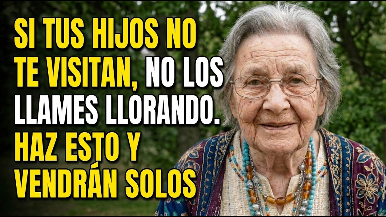 Tengo 83 Años. Si Tus Hijos No Te Visitan, No Los Llames Llorando. Haz Esto Y Vendrán Solos