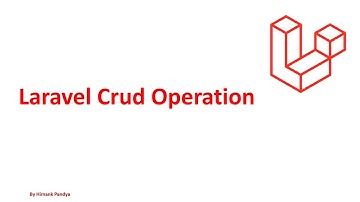 Laravel crud operation ( insert, update, delete and display data from database )