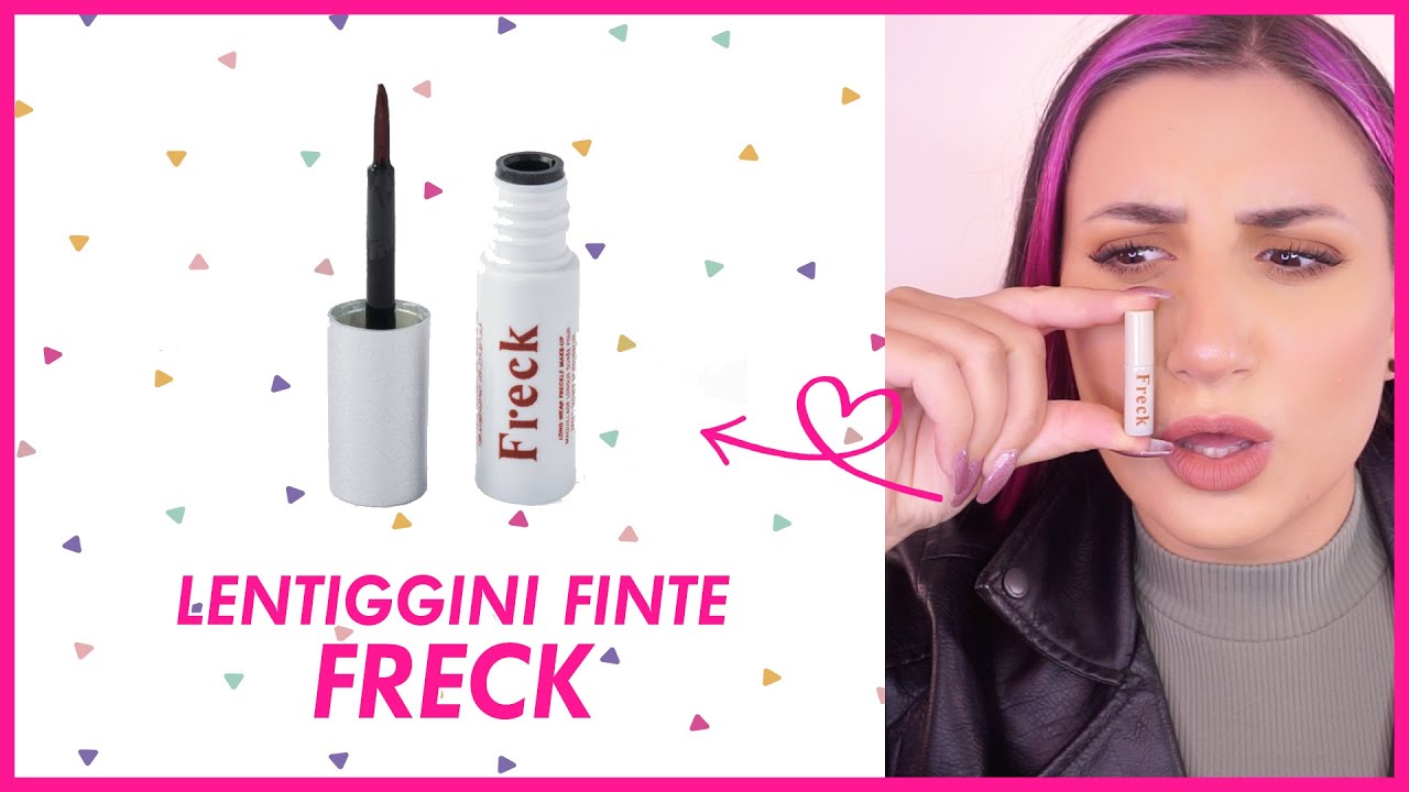 SEMBRA UN CAMPIONCINO... 😅 Lentiggini Finte con Freck | Test & Tell