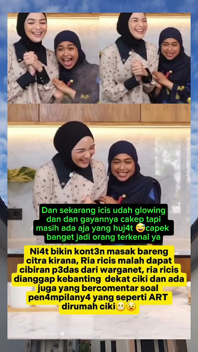 Citra Kirana dan ria ricis #riaricis #citrakirana