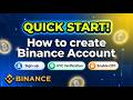 How to create Binance Account Complete Guide: #howtocreatebinanceaccount