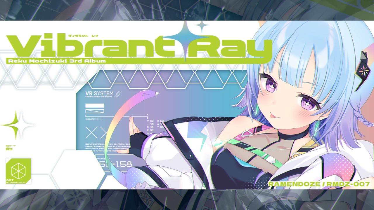 【M3-2026春】Vibrant Ray | Reku Mochizuki 3rd Album【XFD】