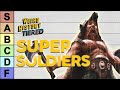 The toughest super soldiers in history tier list