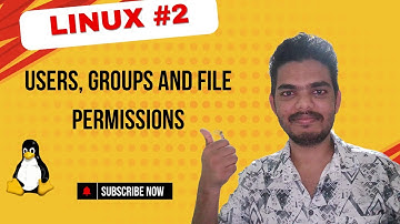 Users, Groups and File Permissions in Linux | Linux Day 2 | #devops #linux #r #programming #coding