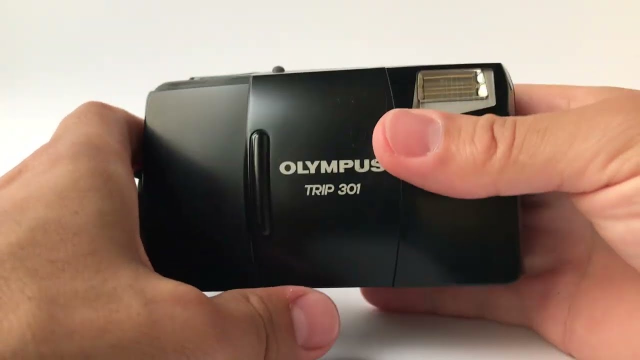 Olympus TRIP 301 camera 35mm film - YouTube