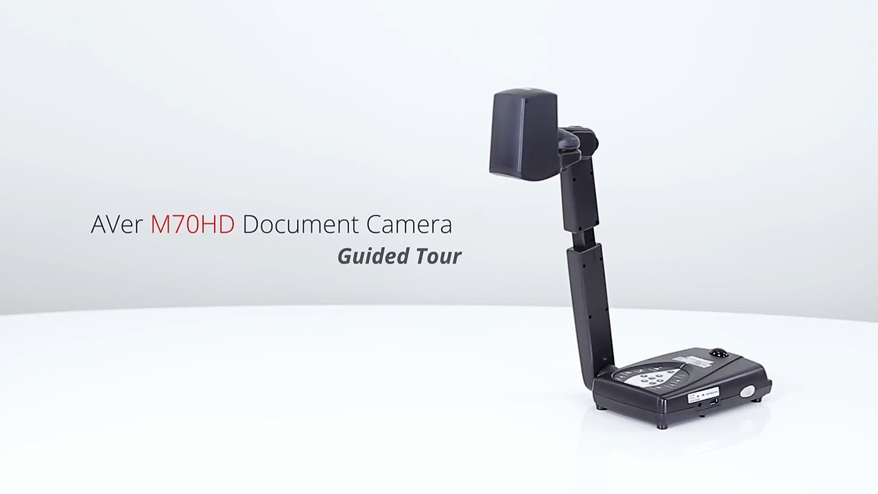 AVer M70HD Document Camera Guided Tour - YouTube