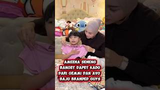 Ameena Is Very Happy To Get Branded Clothes From Avo And Gemmi ameena aurelhermansyah krisdayanti