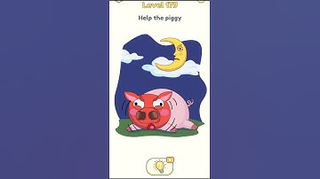 Help the piggy 🐽 | Level 179 | DOP 2: Delete One Part #shorts #dop2 #piggy #deleteonepart #trending