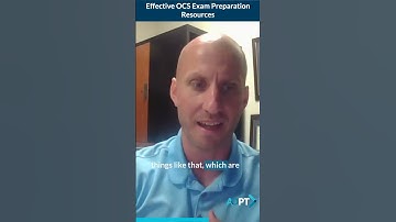 Effective OCS Exam Preparation Resources!