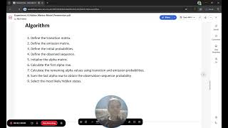 Implementation of Hidden Markov Model