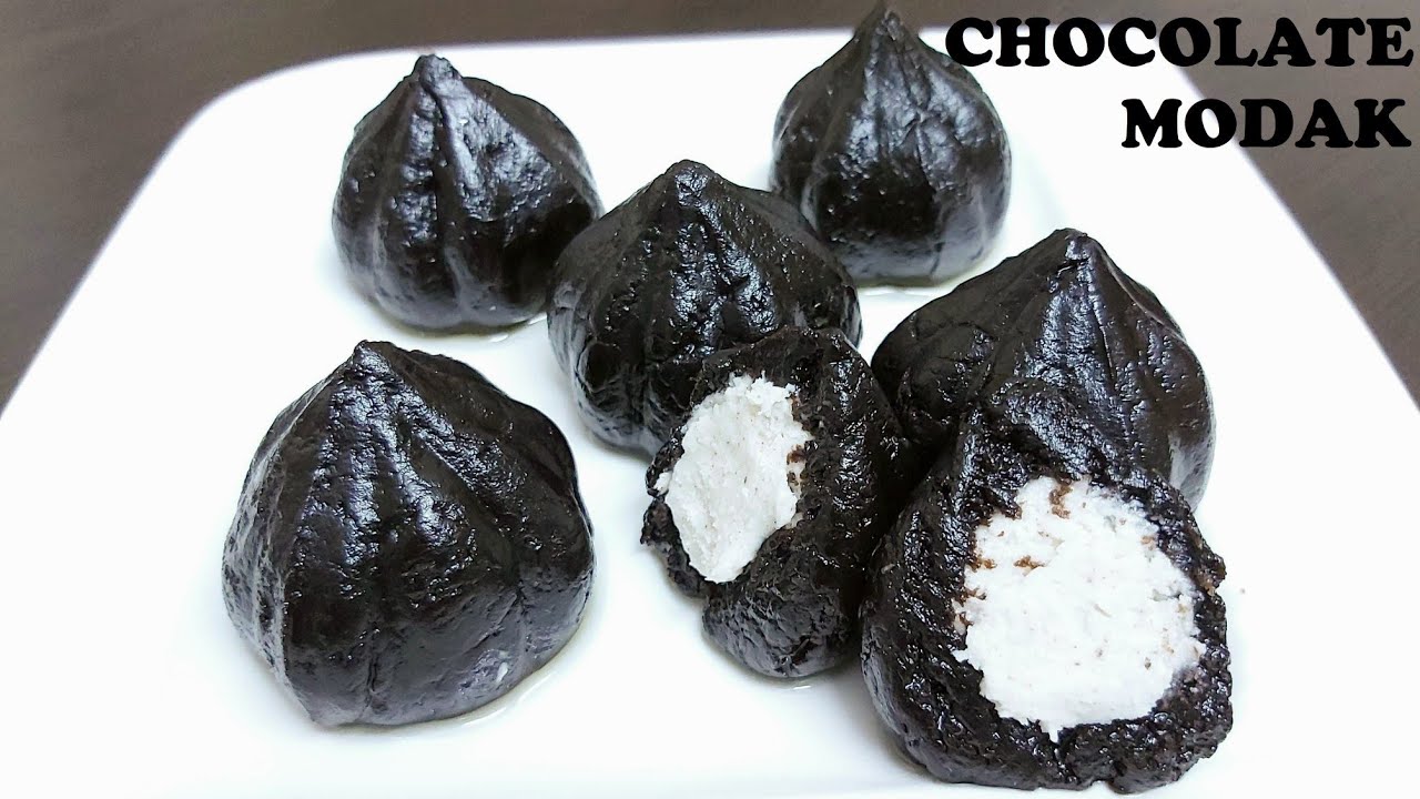 CHOCOLATE MODAK | Ganesh Chaturthi Special Modak Recipe With Oreo ...